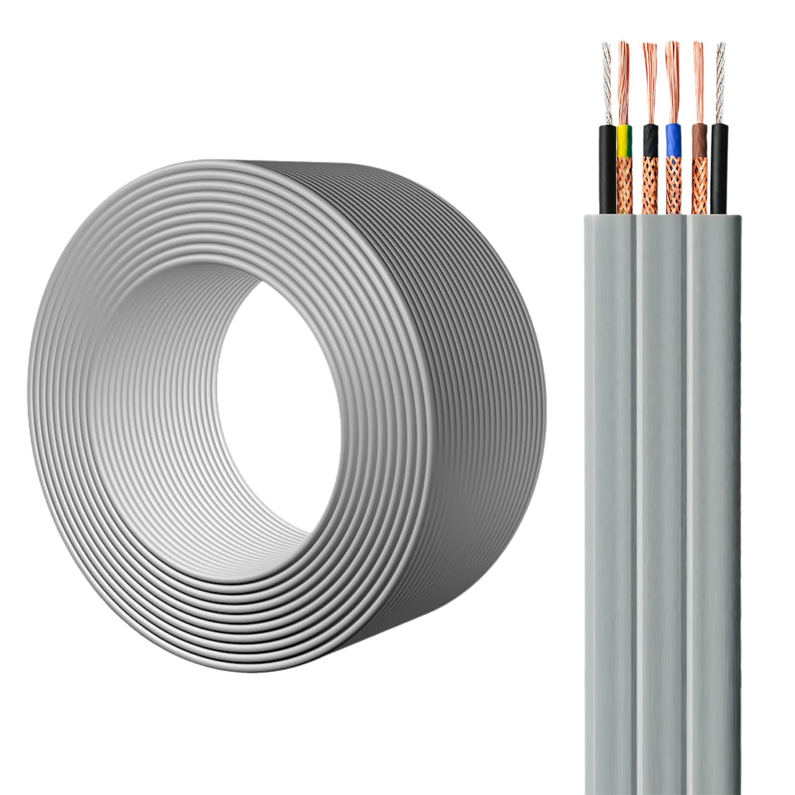Câble TVVBPG pour ascenseur haute performance avec double fil d'acier de 200 pieds