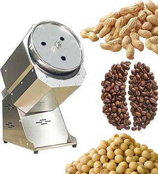1500W Coffee Roaster, Non-Stick Electric Nut Peanut Cashew Chestnuts Coffee Bean Roasting Machine, Controllable Thermostat