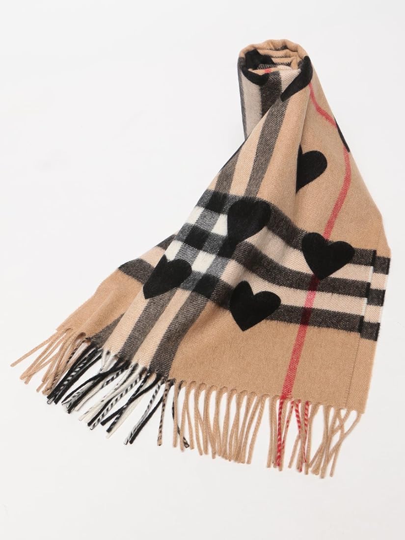 バーバリー ハートマフラー 特別値下げ価格】バーバリー Burberry チェック ストール ハート