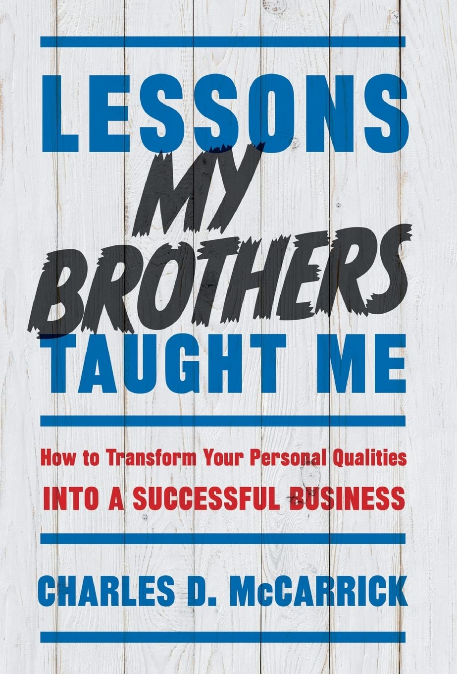 Buy Lessons My Brothers Taught Me: How to Transform Your Personal Qualities Into A Successful Business — BookShops.in