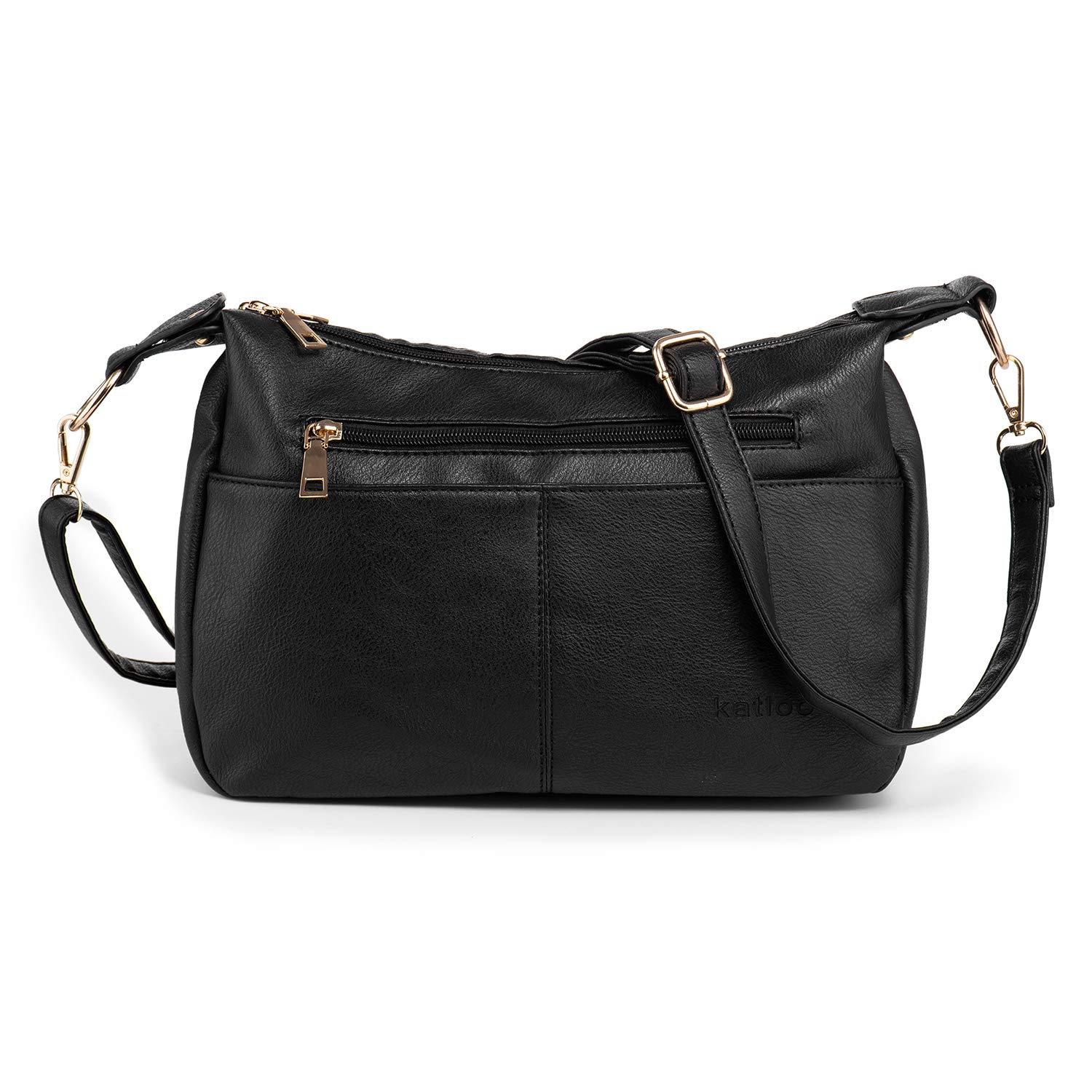 katloo Large Hobo Bag for Women Shoulder Handbag Leather Crossbody Purse Ladies Satchel Tote Bag with Top Handle Long Strap