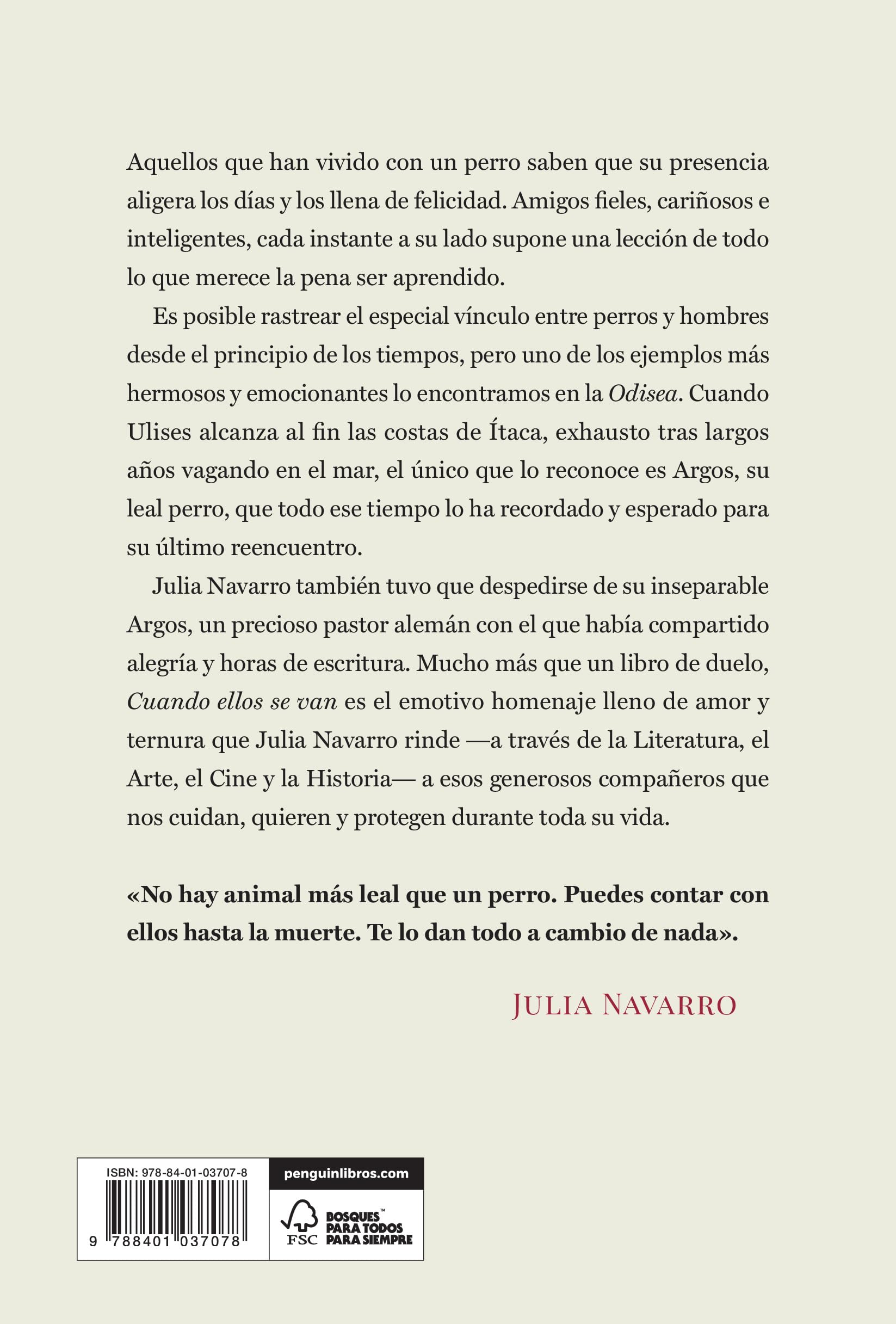 Cuando ellos se van (Julia Navarro)