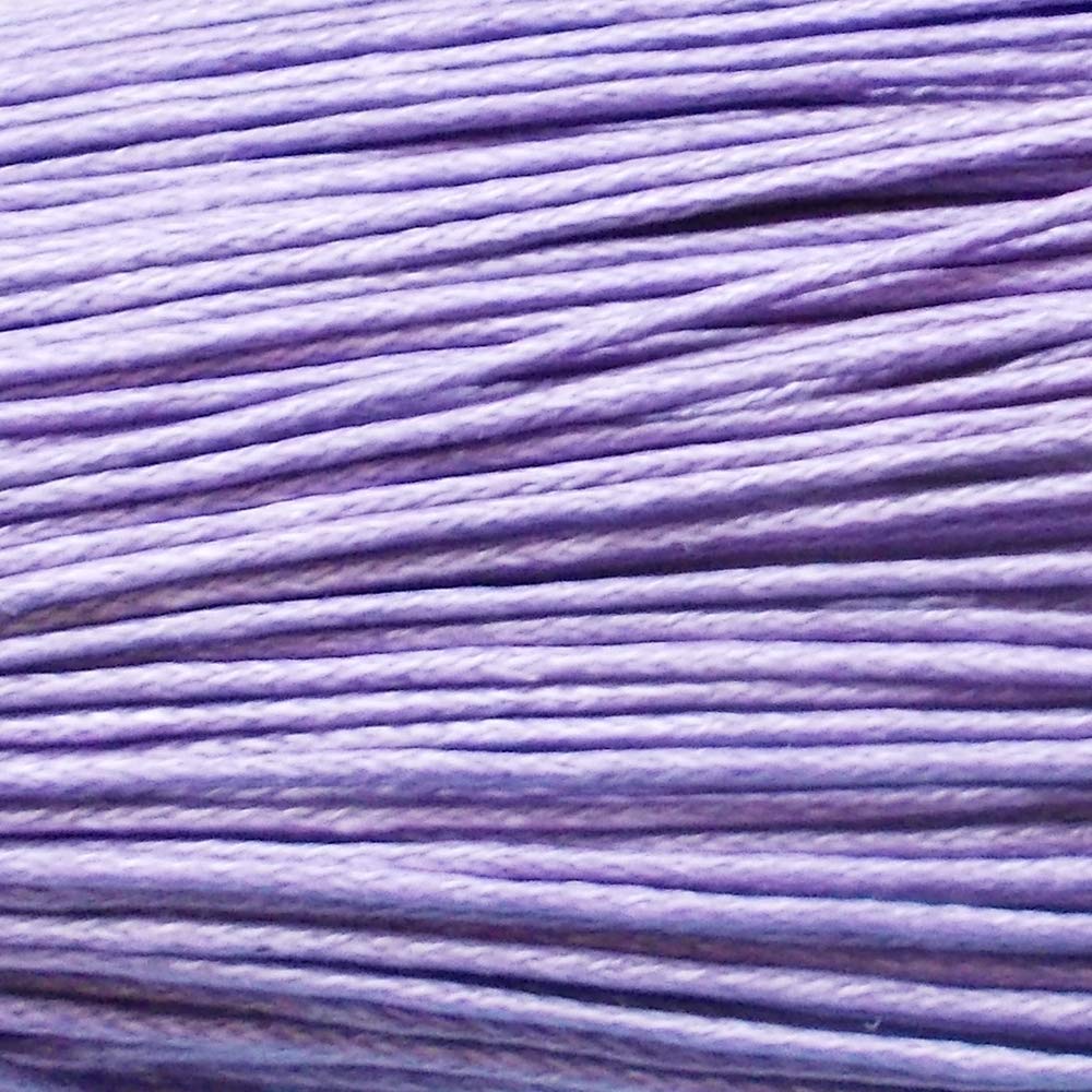 Mart-Mon Lilac 1Mm Waxed Cord Cotton 15M - Bracelets, Necklaces, Jewellery Thread, Shamballa Macrame (#13 )