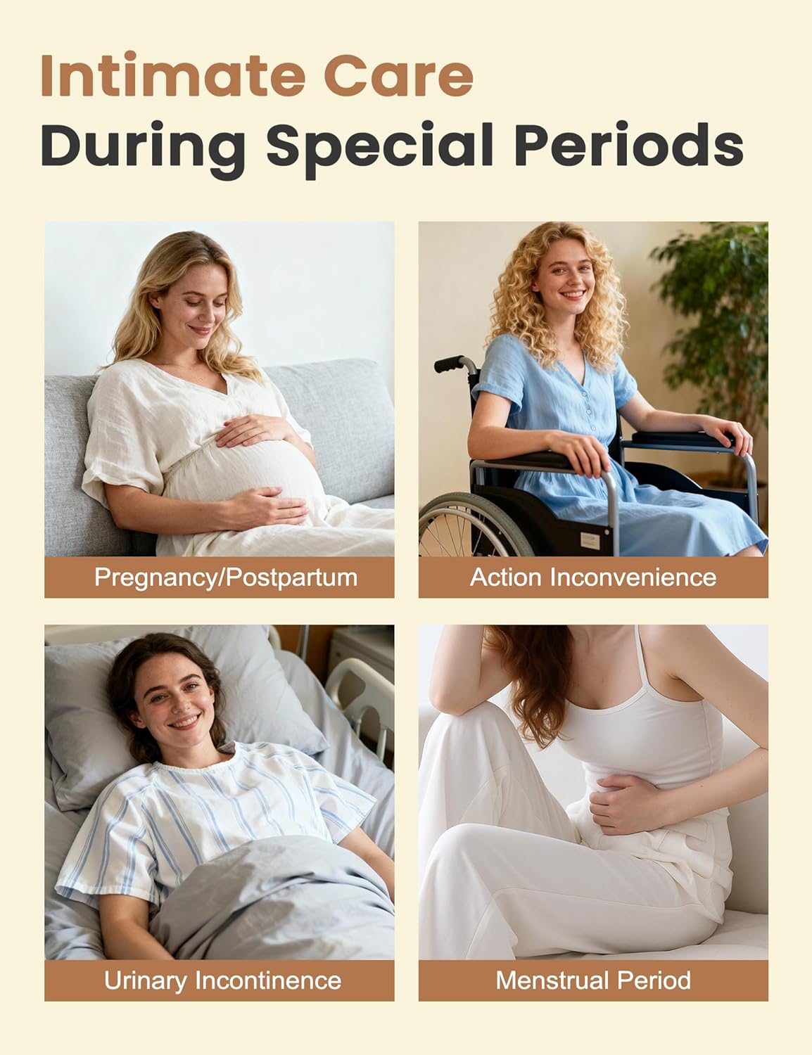 Peiod Underwear for Women, High Absorbency Menstrual Postpartum Panties, Washable Incontinence Panty for Women, - Image 7