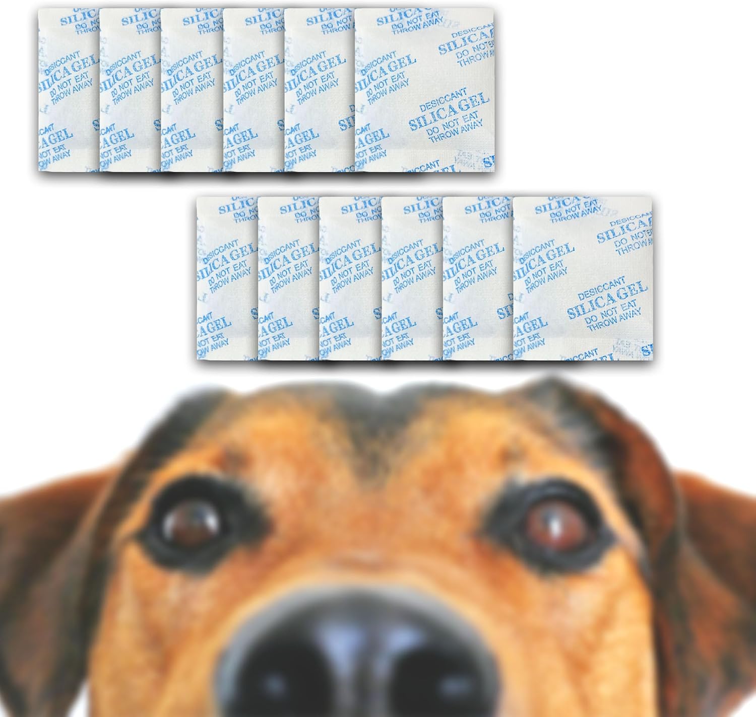 xcivi 12 Pack Pet Food Desiccant Bags for PETLIBRO Automatic Cat Feeder, Desiccant Bags for WiFi Automatic Dog Feeder Timed Cat Feeder, Moisture-Proof Bag Desiccant Keep Pets Foods Dry and Fresh