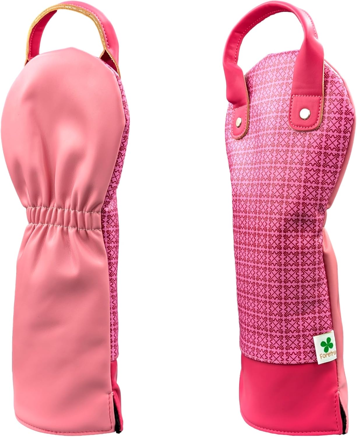 Foretra Driver Headcover | Leather Golf Club Covers | Drive Like a Girl Novelty Golf Head Covers Essential Golfer Accessories Men Women | Universal Fit for Golfing CLU