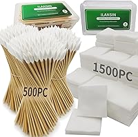 Vista 13 de 1700 suministros de limpieza de armas—1500 parches de limpieza de armas + 200 hisopos de limpieza de armas, trapos de limpieza de armas libres