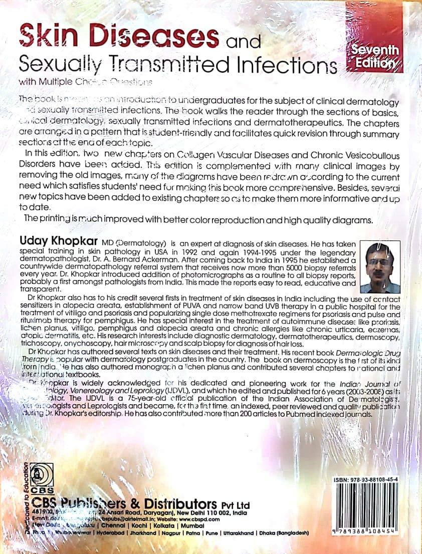 SKIN DISEASES AND SEXUALLY TRANSMITTED INFECTIONS 7ED (PB 2023) 1