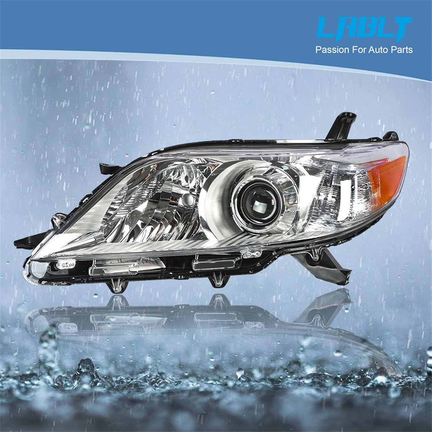 LABLT Headlight Replacement for Sienna 2011 2012 2013 2014 2015 2016 2017 2018 TO2502199 8115008032 Passenger Left Side Driver Side