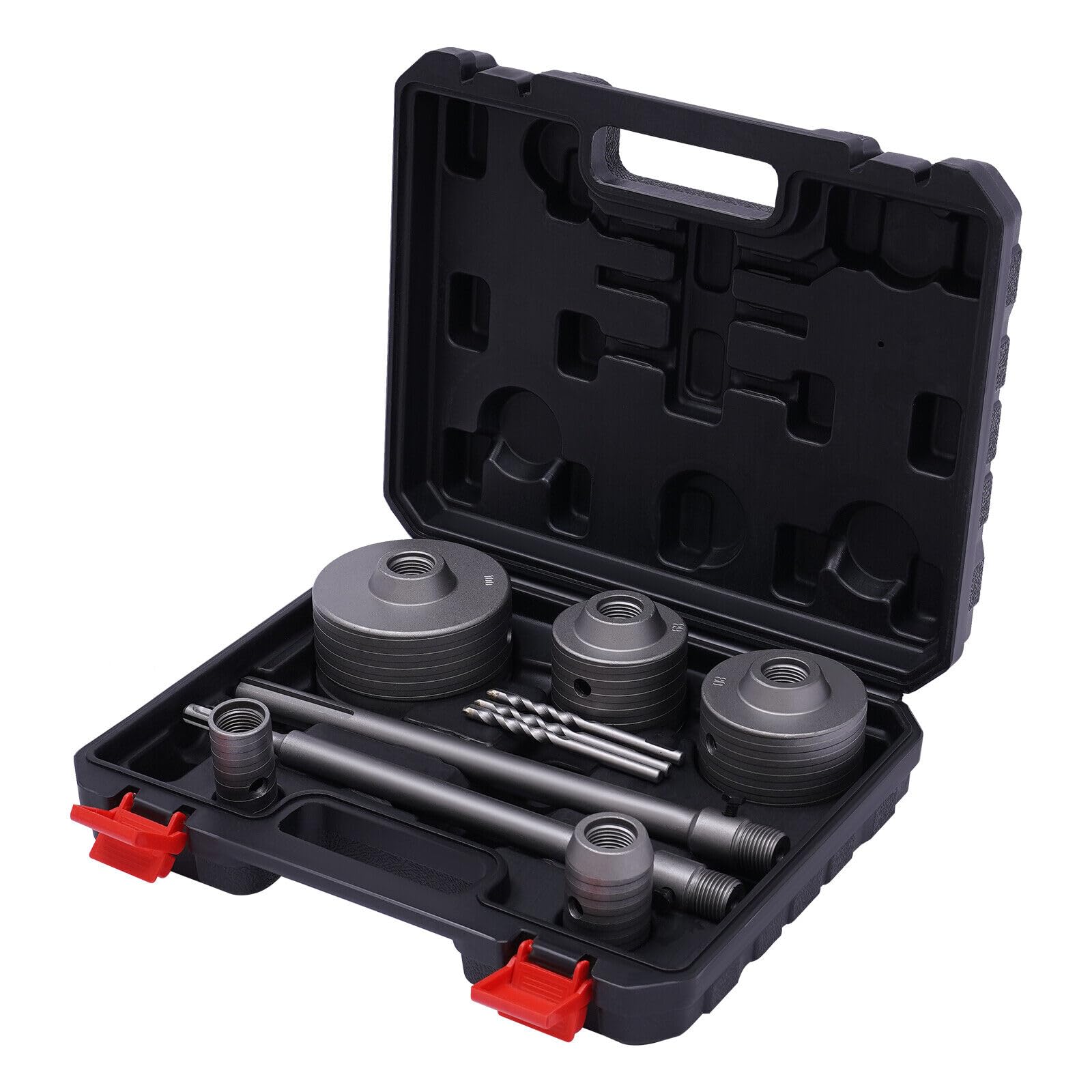 Set di punte per trapano per cemento e mattoni + attacco SDS-Plus/Max 300 mm