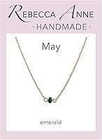 Vista 99 de Gargantilla de piedra natal – Regalo de cumpleaños, regalo para niña, mujer, amiga, hija, esposa, mamá, ella, joyas de piedras preciosas para uso