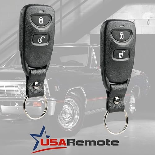 Miniatura 2 de Control remoto de entrada sin llave para Hyundai Santa Fe 2007-2012 (PINHA-T038), juego de 2