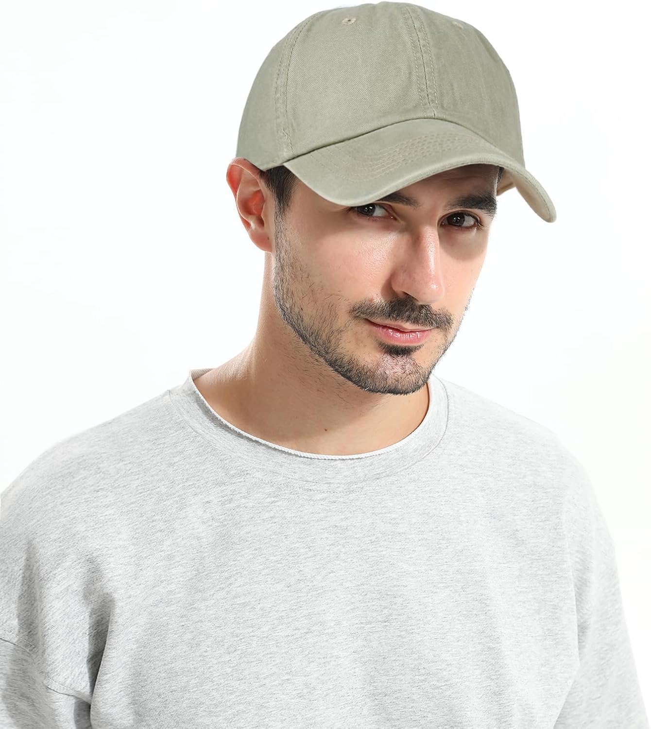 3 Pack Baseball Cap Vintage Washed Unstructured Dad Hat Golf Ball Cap for Men Women - Image 7