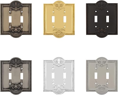 Miniatura 5 de Nostalgic Placa de cubierta para interruptor de luz Warehouse Meadows