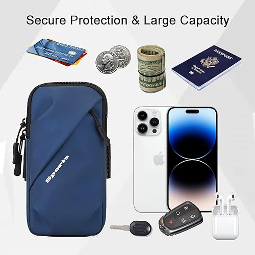 Miniatura 3 de Bandas para el brazo para teléfono, pequeña bolsa cruzada con correa para el brazo, se adapta a iPhone y todos los teléfonos celulares, uso para