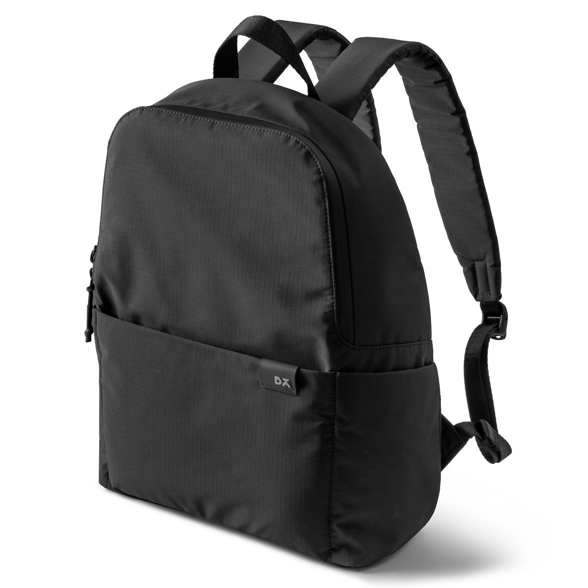 DailyObjects Backpack Ultra Light Office/Travel Laptop Backpack for Men & Women with 15inch Compartment, Water-Repellent, MultiPocket, Bottle Holders with Trolley Strap Black — Amazon image 13