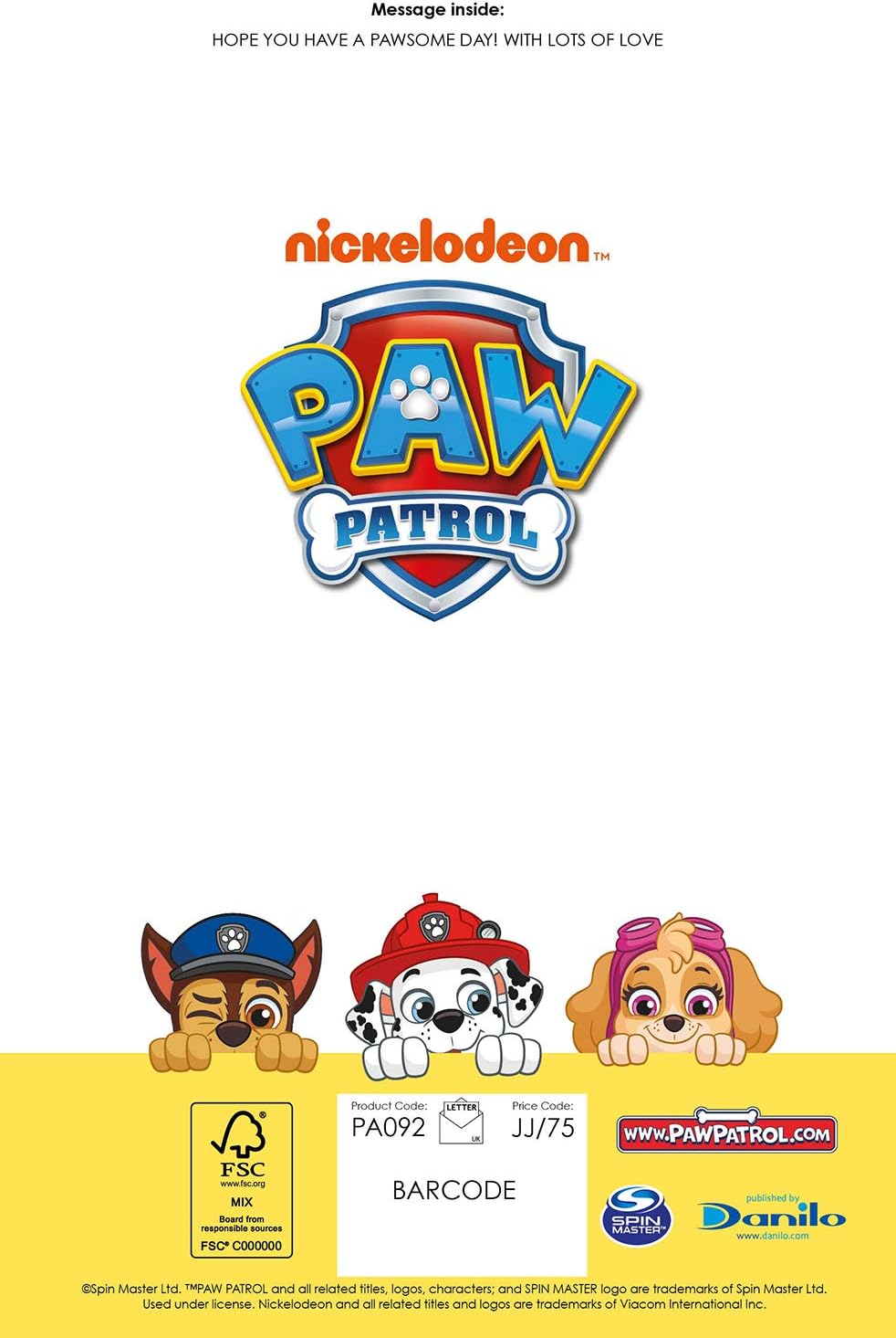 Grandson Birthday Card, Paw Patrol Grandson Birthday Card, Grandson Birthday Card Paw Patrol, Happy Birthday Card Grandson