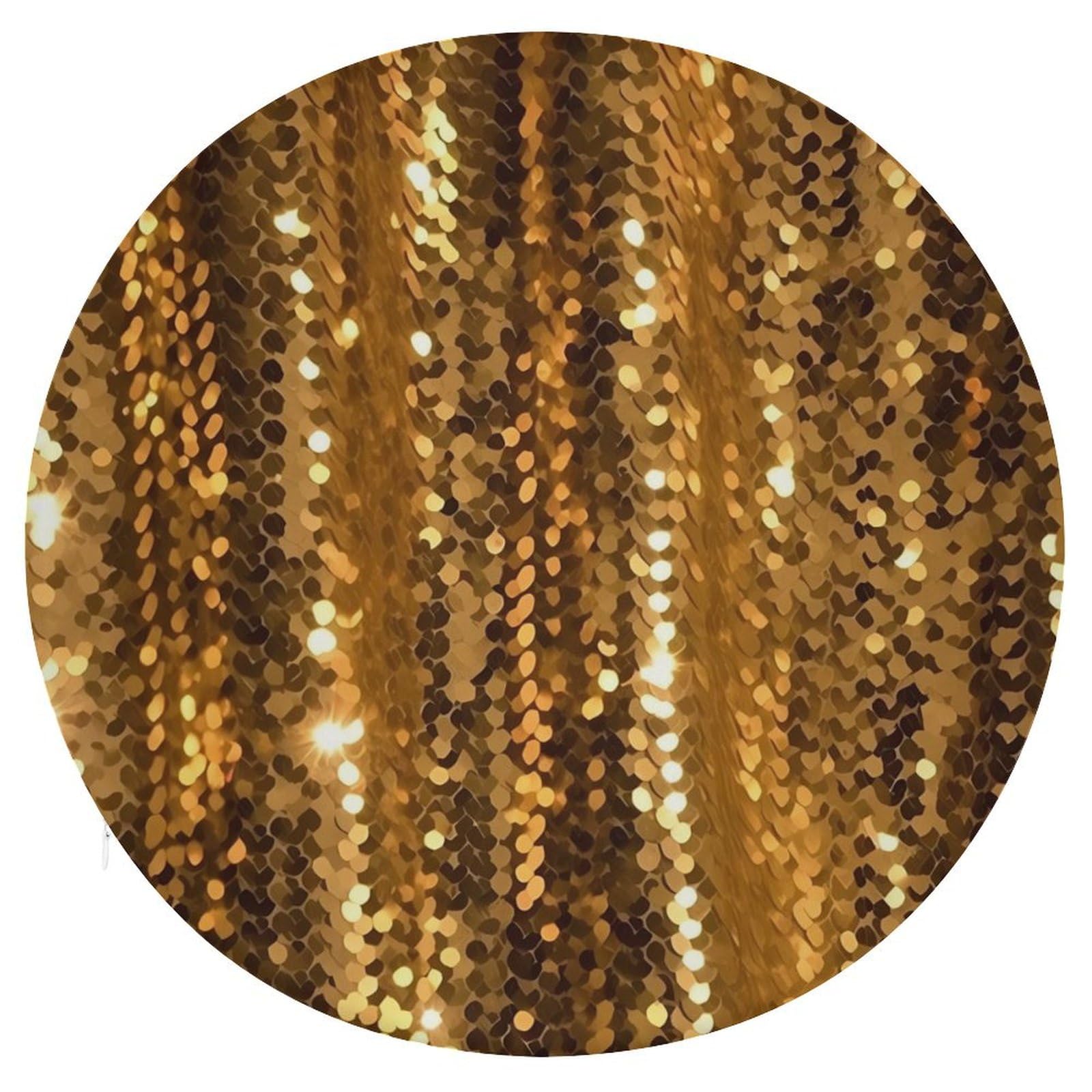 Coussin de siège rond de luxe en mousse mémoire de forme