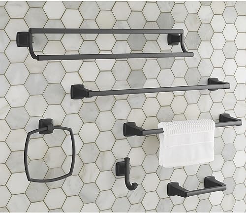 Miniatura 10 de American Standard 7353190.295 Townsend - Toallero, níquel cepillado