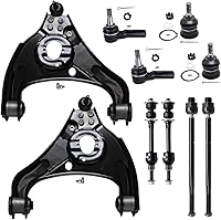Vista 889 de Detroit Axle - Kit de suspensión frontal de 10 piezas para Dodge Avenger 2008-2014, Chrysler Sebring 2007-2010, 2 brazos de control inferiores, 2