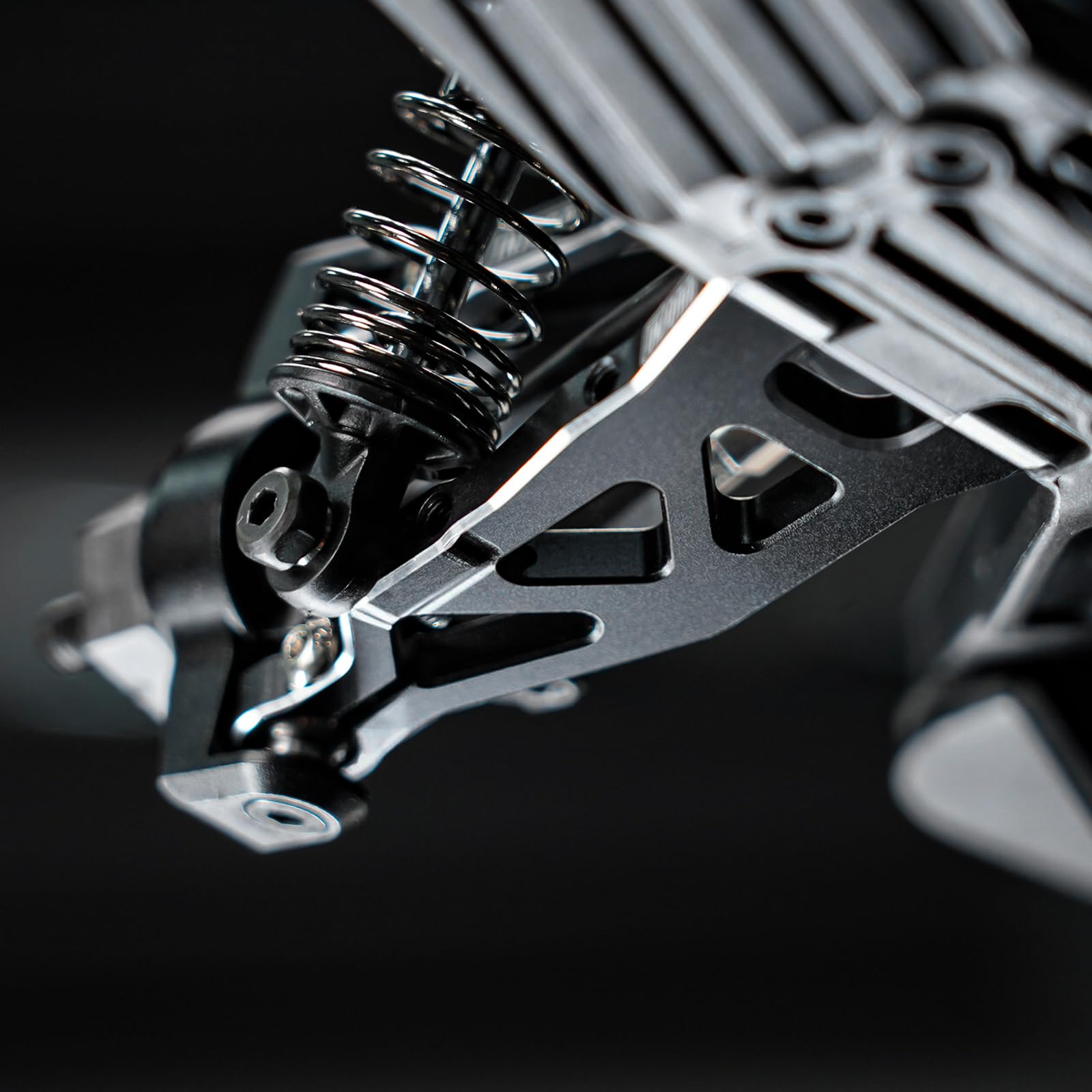 INJORA Anteriori Superiori e Inferiori in Alluminio sostituto di per 1/16 ARRMA Mojave GROM Losi 1/12 Nascar Upgrade