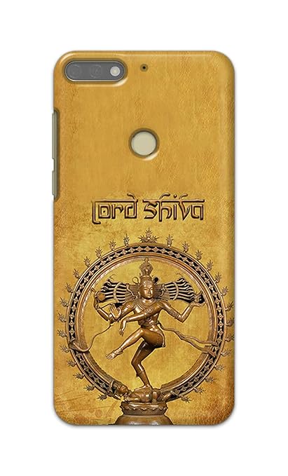 PRINTFIDAA Lord Shiva As Nataraj Back Cover for Girls Honor 7C / Huawei Y7 Prime (2018) / Y7 (2018) / Nova 2 Lite Back Cover -(BQ) RPM1004