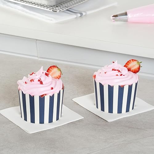 Miniatura 87 de Restaurantware Panificio Premium - Taza de papel Kraft de 10 onzas para hornear, tazas de papel para hornear, perfectas para magdalenas, cupcakes