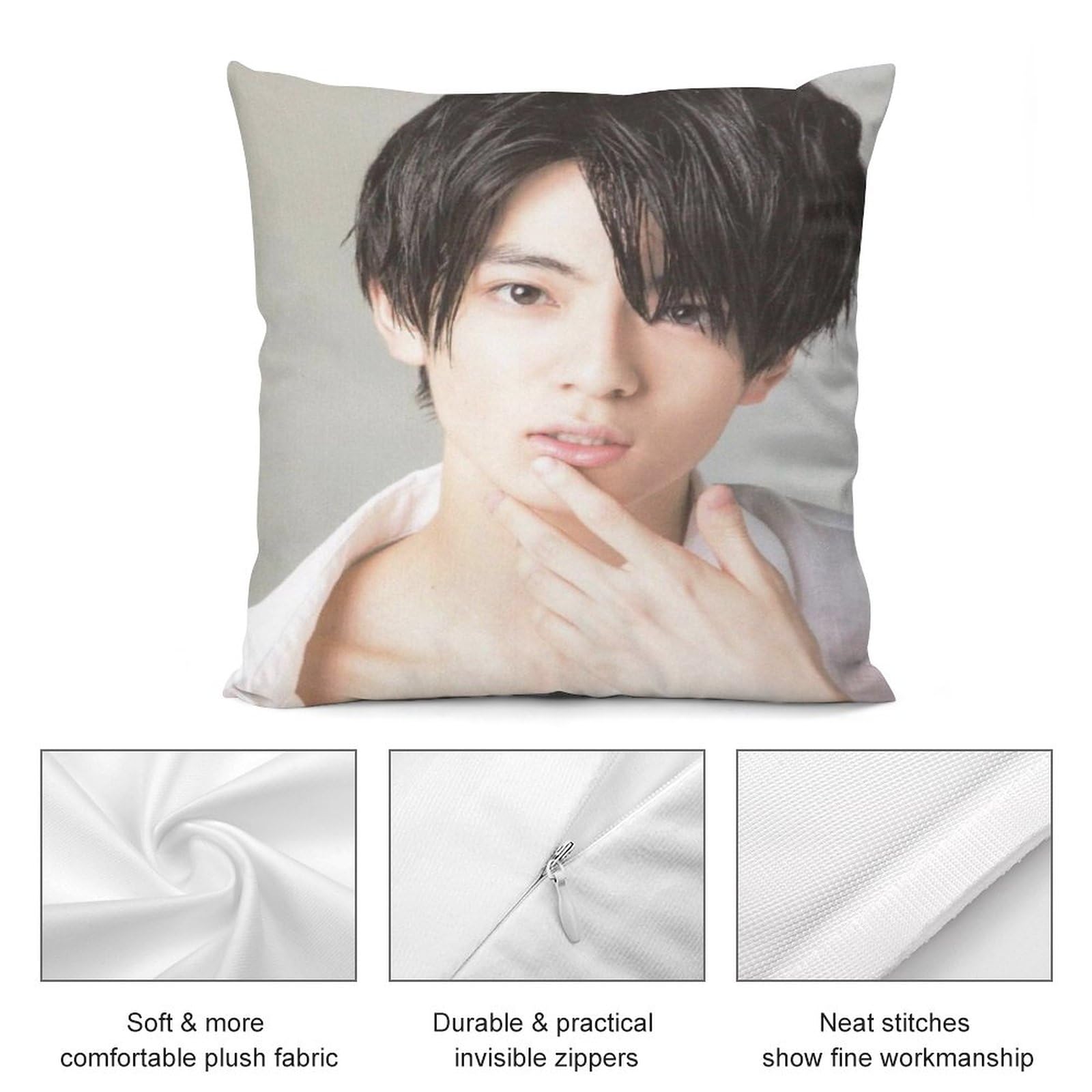 Amazon｜Lil かんさい西村拓哉ファッション抱き枕カバー両面印刷まくら