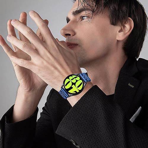 Miniatura 5 de 20mm Metal Band for Galaxy Watch 6 Classic 43mm 47mmWatch 5 Pro 45mmWatch 4 Classic 42mm 46mm,EZMVZKU Stainless Steel Quick Release Straps for