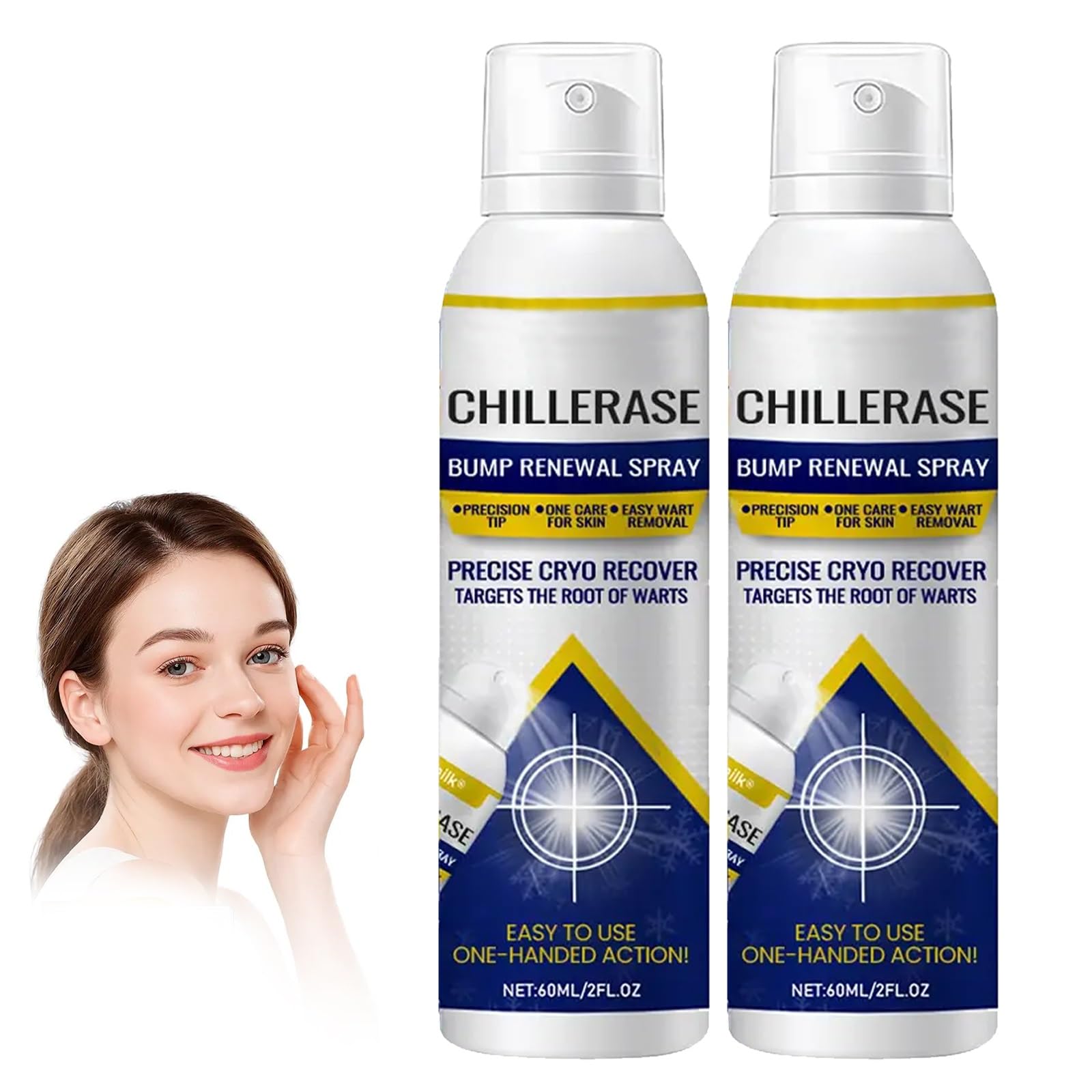 Spray Renovador for Protuberancias Chillerase, Nuevo Spray Profesional Herbs Haut (2026), Fórmula Calmante Y Refrescante, Reduce Las Imperfecciones De La Piel, Ingredientes Naturales(2PCS)