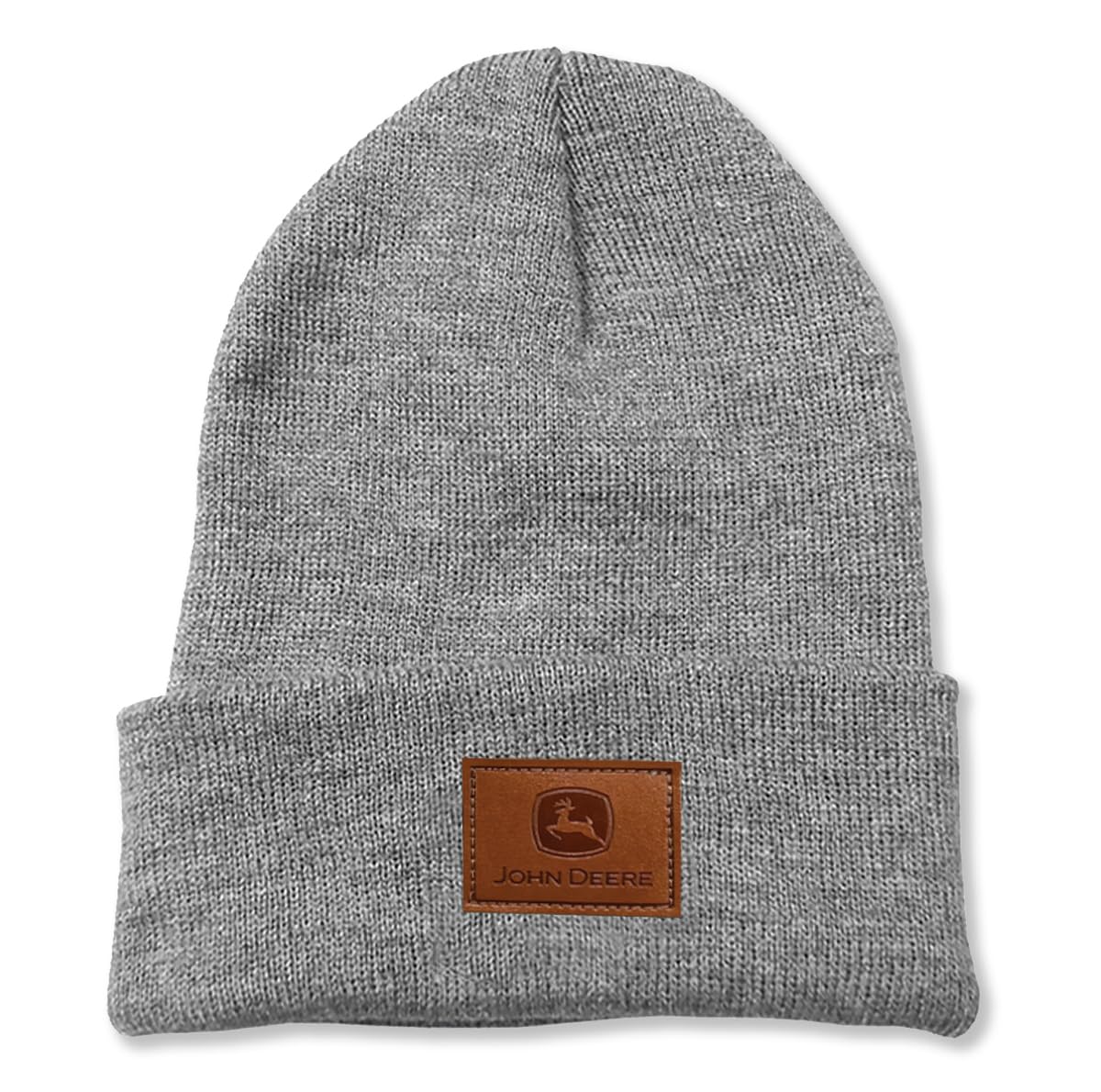 John Deere Men's Grey Beanie Hat (Ofa, Charcoal)