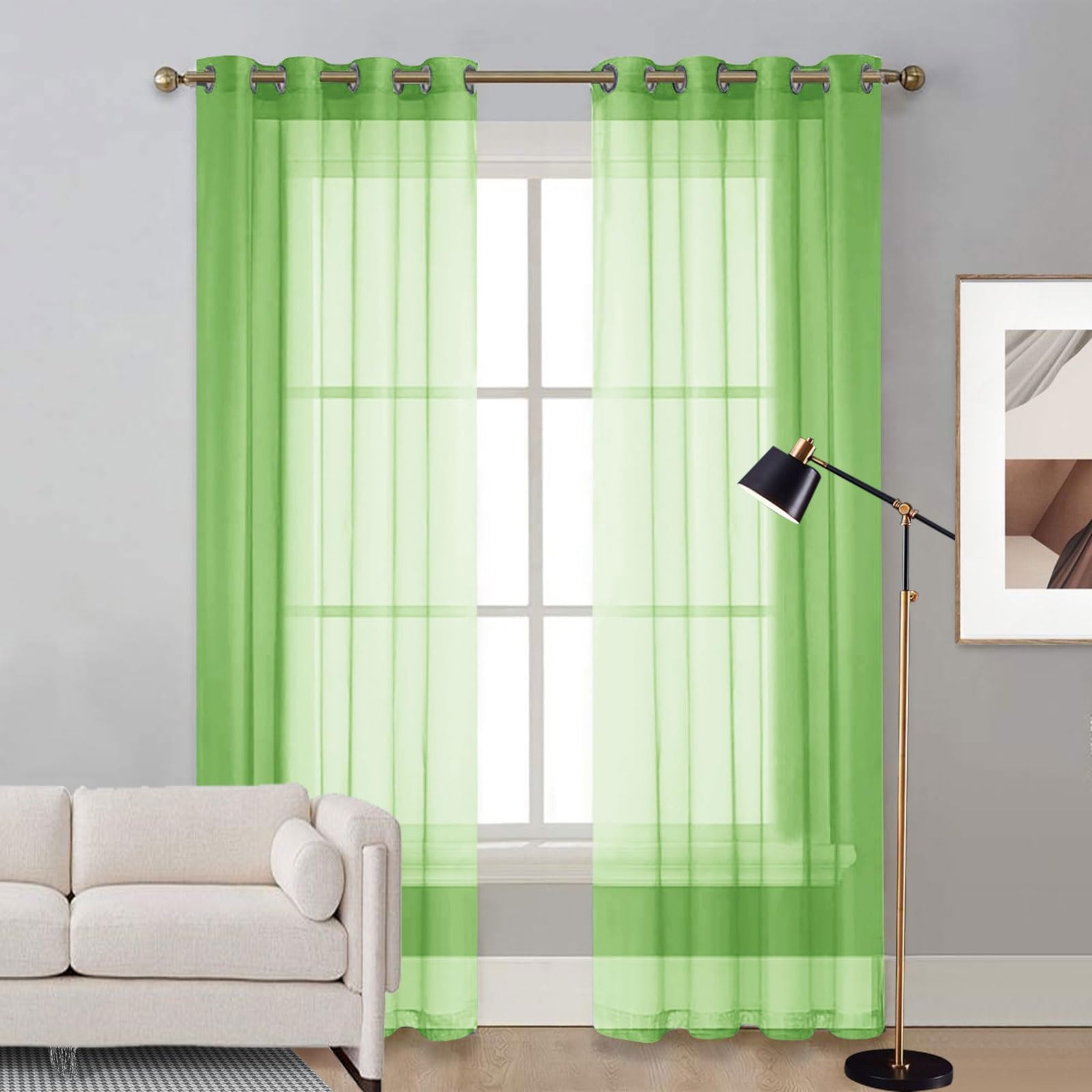 Rideaux de salon thermiques pour créer une ambiance douce et fraîche à la maison