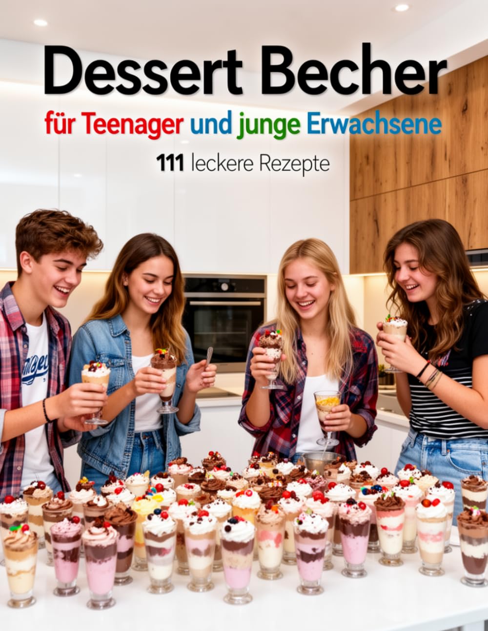 Dessert Becher für Teenager und junge Erwachsene - 111 leckere Rezepte: Einfache & Schnelle Süßspeisen für jeden Anlass – Cremig, Fruchtig, Joghurt & ... & Backen für Teenanger und junge Erwachsene)