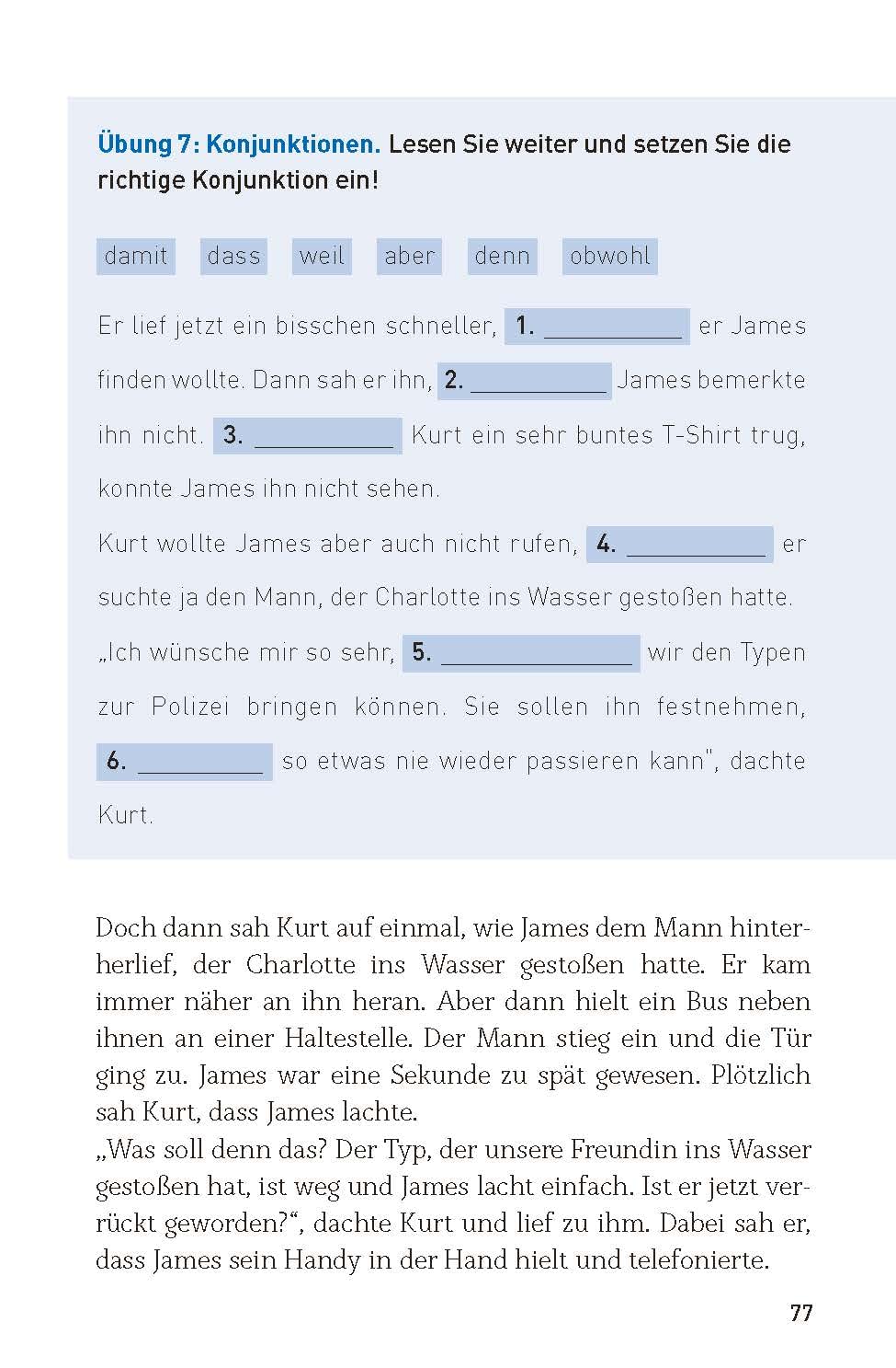 Das Glück liegt auf der Straße: Deutsch als Fremdsprache (DaF) B1