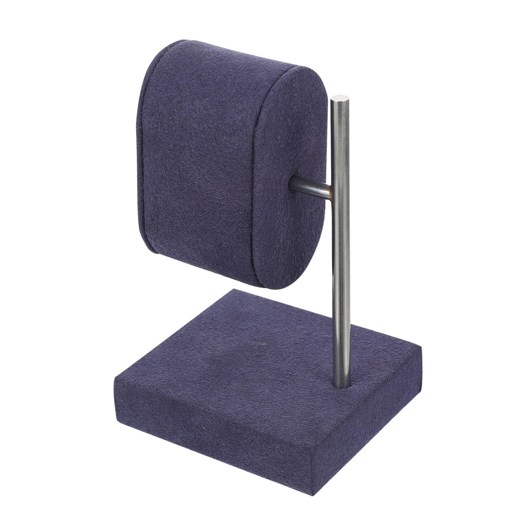 Hemobllo Uhr Display- Ständer Armreif Lagerung Halter Leder Armband Rack Schmuck Turm Organizer für Arbeitsplatte Tisch Top Organisation Champagner