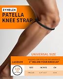 ZYHBLZX 4PC Patellar Tendon Support Strap，Patella Band – Adjustable Velcro closure
