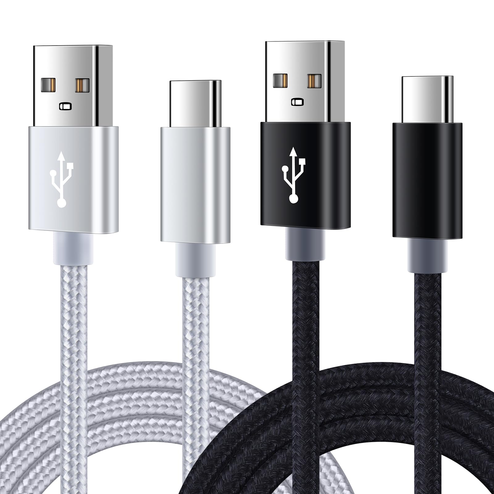 iPoto USB Type C ケーブル 【2本セット・1.83m】QC3.0…