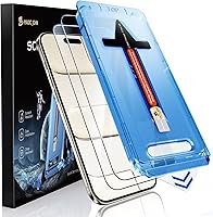 Vista 12 de MAGIC JOHN Paquete de 2 protectores de pantalla para iPhone SE 3/SE 2 (edición 2022/2020), vidrio templado para iPhone 7/8/6, eliminación automática