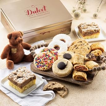 Assorted Snacks Gift Basket Food Gift Baskets, Anniversary and Wedding, Birthday Gift Baskets for Sister Friends, Family, Him, Her, Parents, and Corporate Clients by Dulcet Gift Baskets