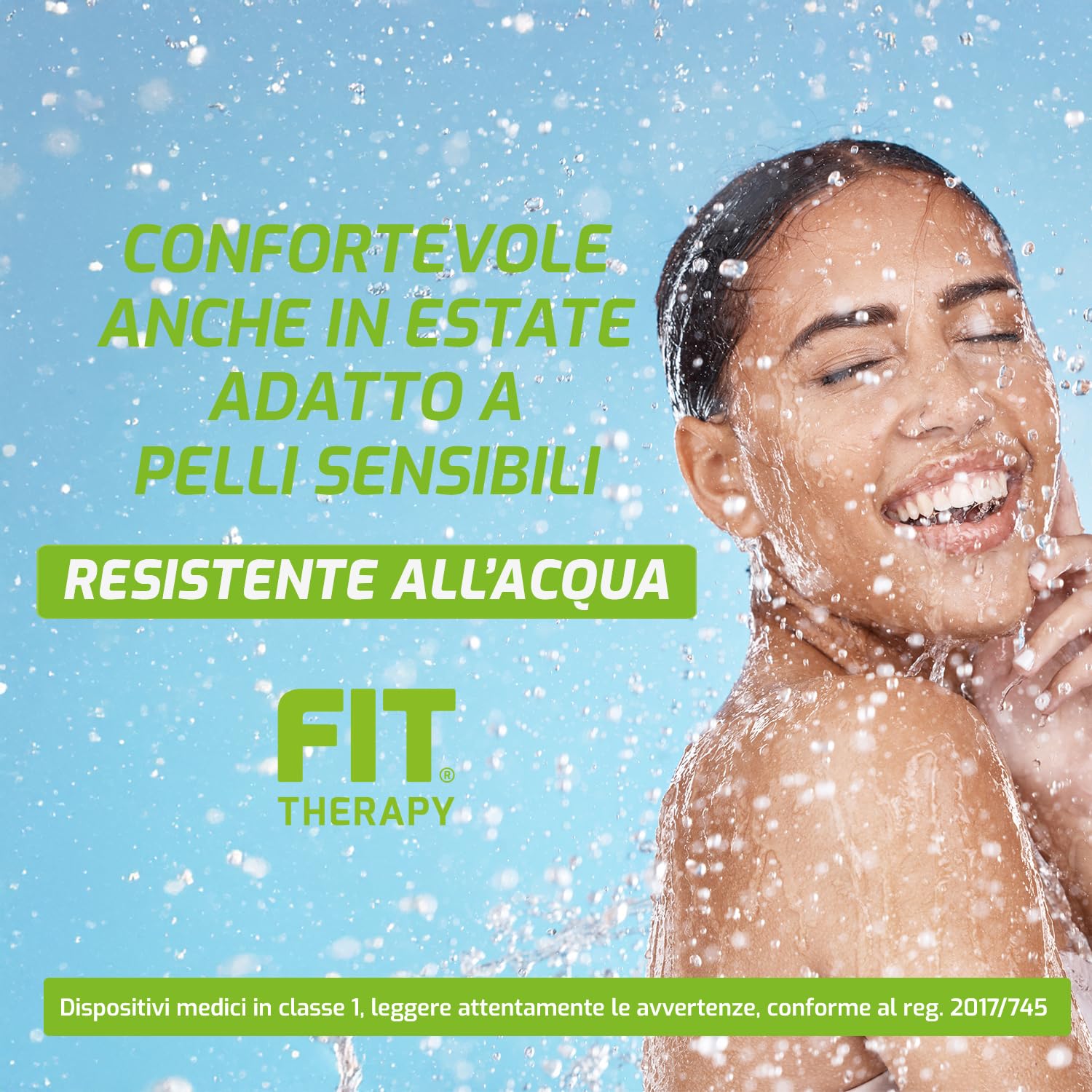 FIT Therapy – Cerotti Antidolorifici e Antinfiammatori Spalla - Per Dolore Muscolare, Artrite, Tendinite, Borsite, Artrosi – NON SCALDA, Impermeabile, Senza Farmaci, Dura 5 Giorni (10 Cerotti)