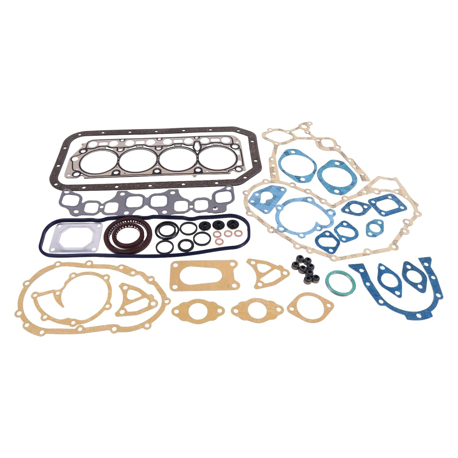4Y LPG Engine Full Gasket Kit Head Gasket Set 04111-20301-71 041112030171 Compatible with Toyota 4Y Engine 42-6FGCU15 5-7FG10-30 5FG 6FG 7FG Forklift Truck