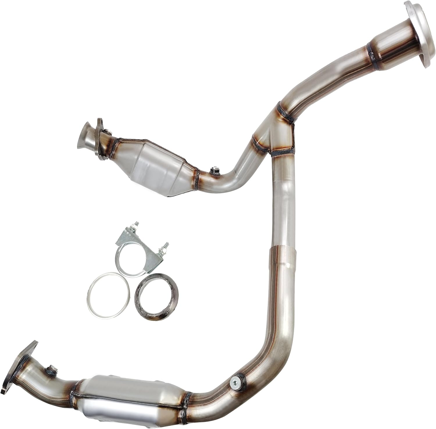 Catalytic Converter Compatible with Chevrolet Silverado 1500, Chevrolet Silverado 2500, Chevrolet Suburban 1500/Tahoe, GMC Sierra 1500/Yukon/Yukon XL 5.3L/4.3L 2014-2018 (EPA Compliant)