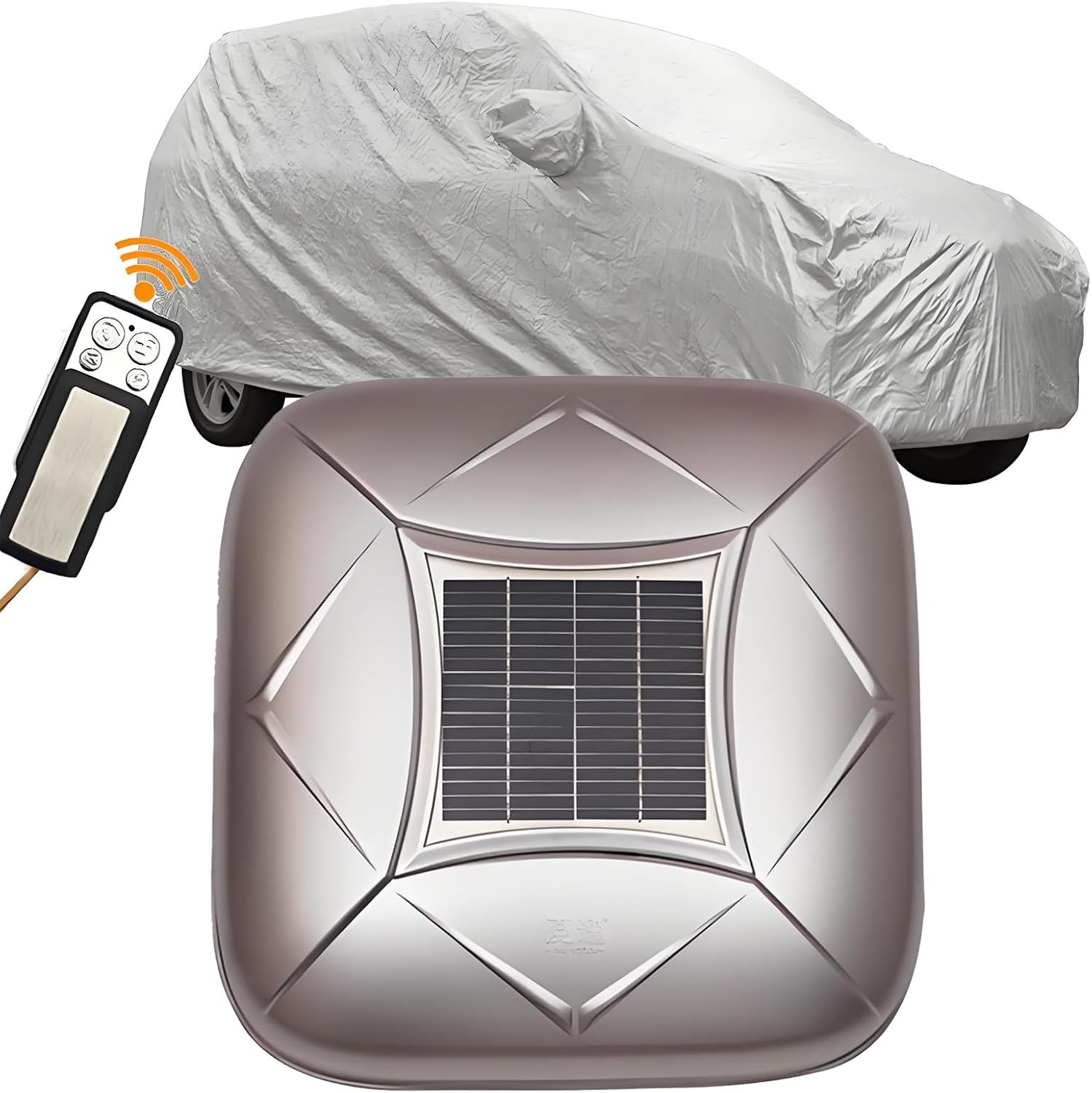 Intelligent Solar Car Cover - Fully Automatic, Remote/APP Controlled, Waterproof Windproof Snowproof Full Coverage for Outdoor Vehicle Protection G
