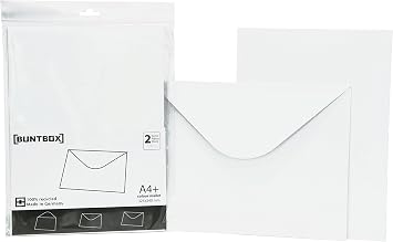 Buntbox 79-6 - Colour Mailer C4 Set, Envelope, 2 Pieces, Diamond