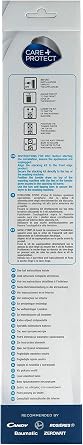 CARE + PROTECT Slim Stacking Kit for Washing Machines and Dryers, Suitable for Washing Machines with Depth 40-47 cm, ONLY Compatible with Candy, Hoover, Baumatic Dryers with Depth 46cm [Energy Class A+]