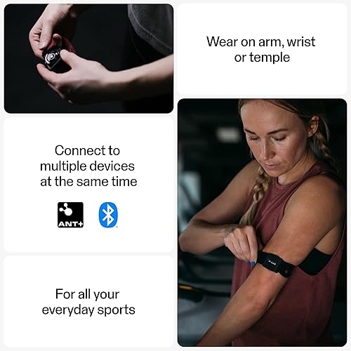 Miniatura 3 de Polar Verity Sense - Brazalete óptico para monitor de frecuencia cardíaca para cualquier deporte y ejercicio, ANT+, Bluetooth dual, modo de