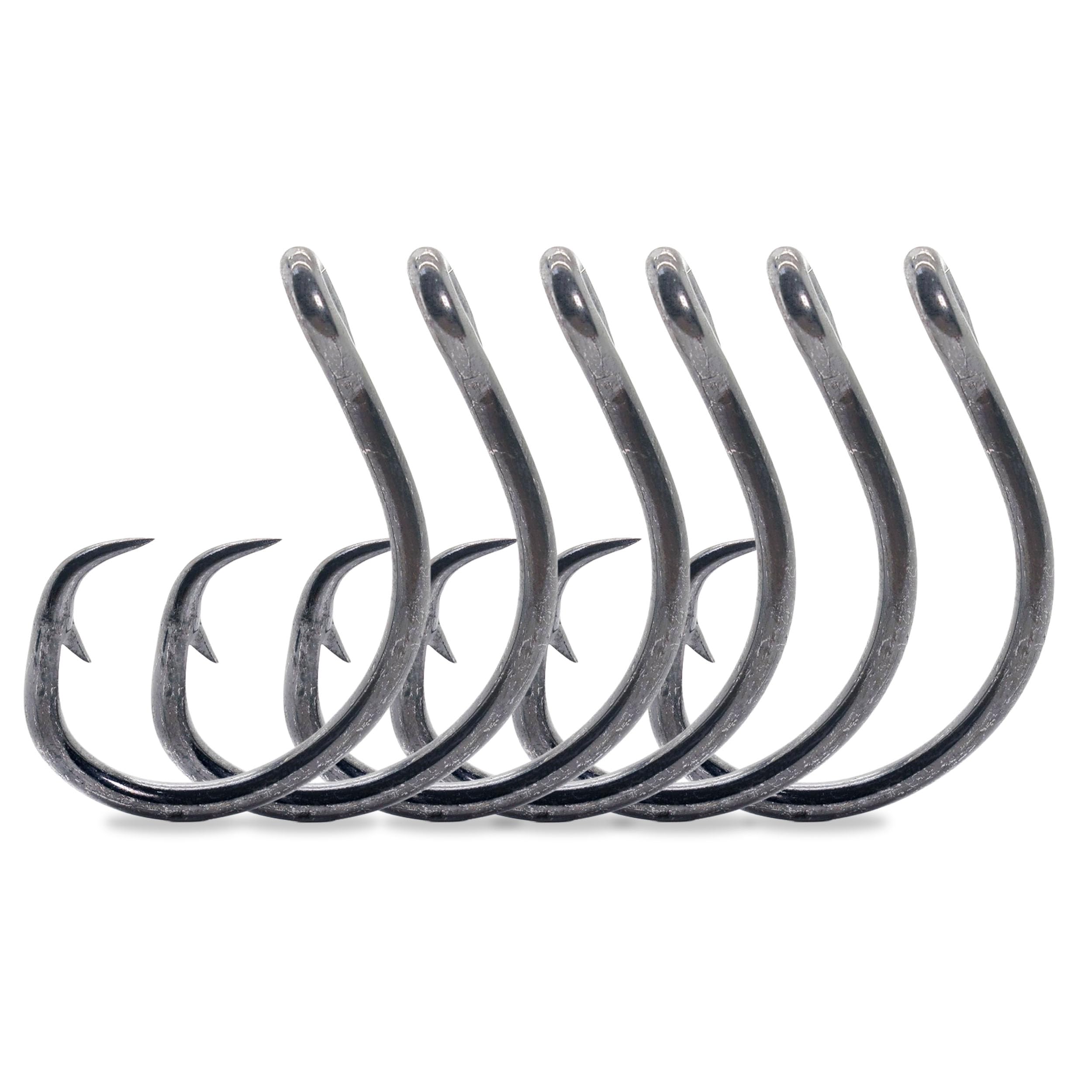 Mustad Demon Offset Circle, 4X Strong - Black Nickel
