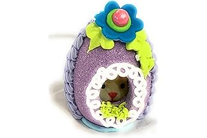 Panoramic Sugar Eggs with Scene Inside