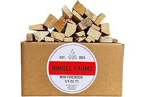 Premium Dry Pine Mini Firewood, 6lbs/Pack