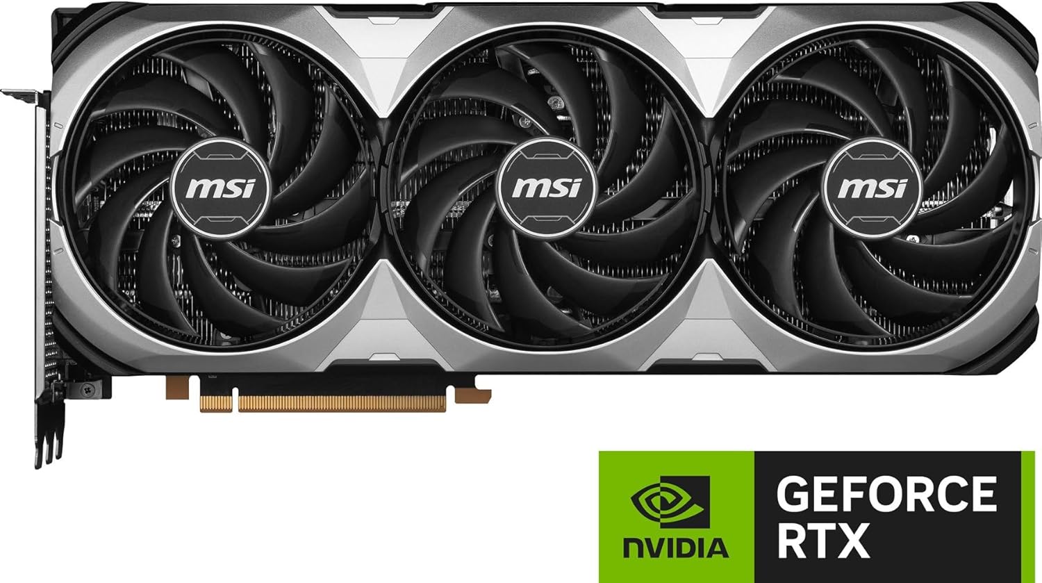 MSI GeForce RTX 4080 Super 16GB Ventus 3X OC Graphics Card - 16 GB GDDR6X (23Gbps / 256 Bits), PCIe 4.0-3 x Fans TORX 4.0 - HDMI 2.1a, DisplayPort 1.4a